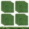 12-Pack 20x20 Inch Artificial Boxwood Wall Panels with Insertable Branches for Stunning Decor